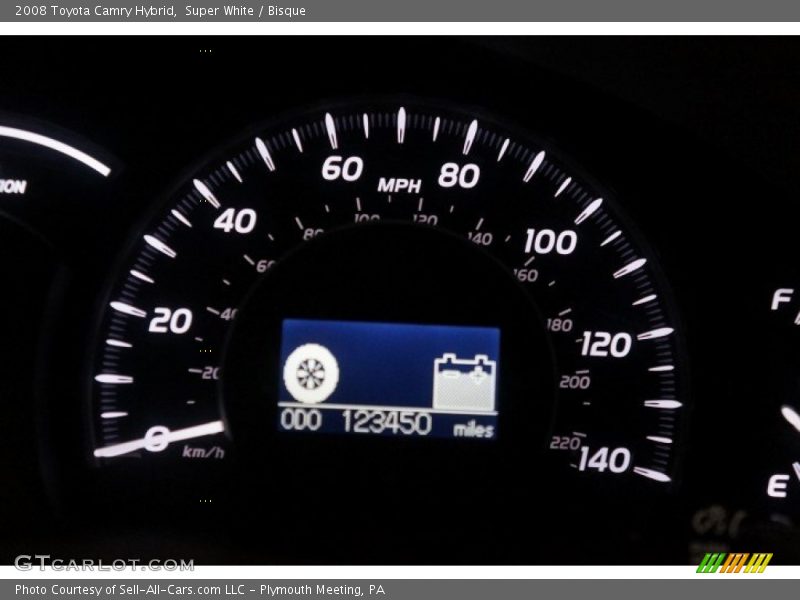 Super White / Bisque 2008 Toyota Camry Hybrid