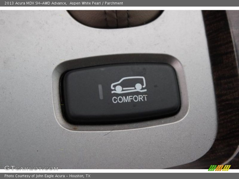Aspen White Pearl / Parchment 2013 Acura MDX SH-AWD Advance
