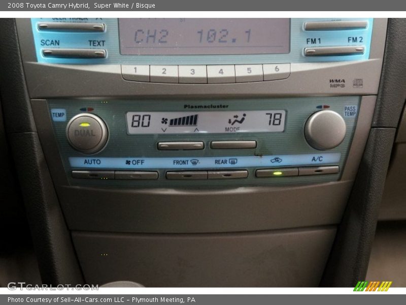 Super White / Bisque 2008 Toyota Camry Hybrid