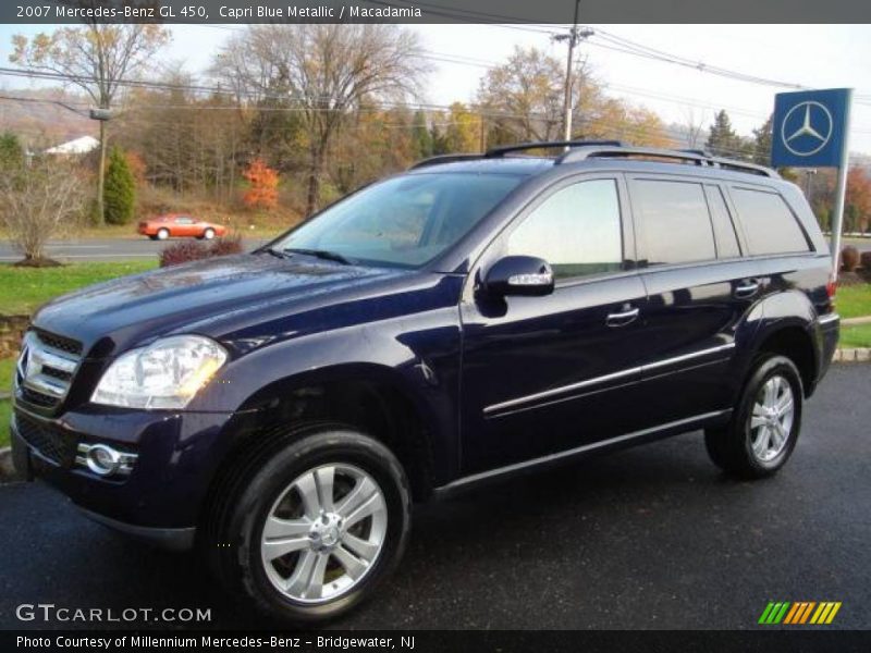 Capri Blue Metallic / Macadamia 2007 Mercedes-Benz GL 450