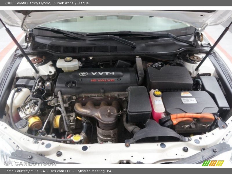 Super White / Bisque 2008 Toyota Camry Hybrid