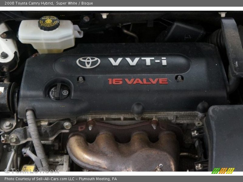 Super White / Bisque 2008 Toyota Camry Hybrid