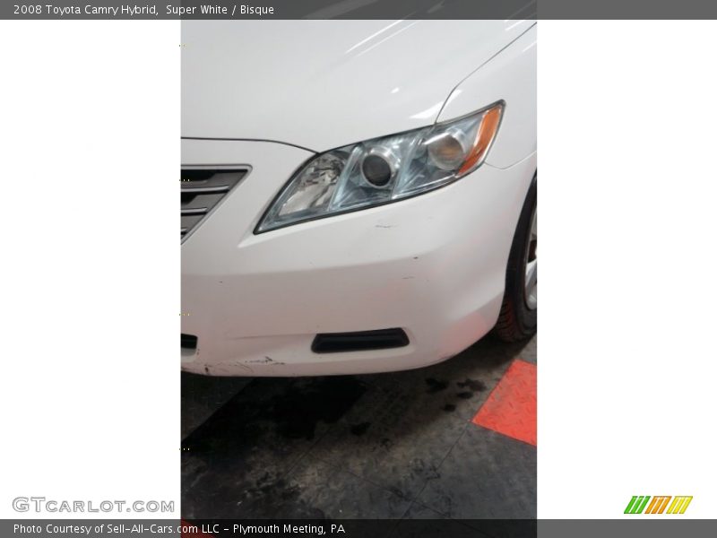 Super White / Bisque 2008 Toyota Camry Hybrid