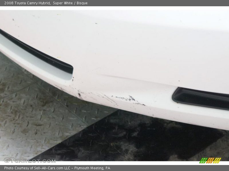 Super White / Bisque 2008 Toyota Camry Hybrid