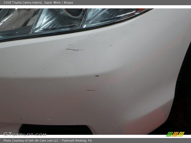 Super White / Bisque 2008 Toyota Camry Hybrid