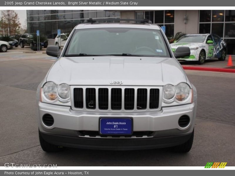 Bright Silver Metallic / Medium Slate Gray 2005 Jeep Grand Cherokee Laredo