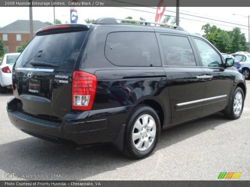 Galaxy Black / Gray 2008 Hyundai Entourage Limited