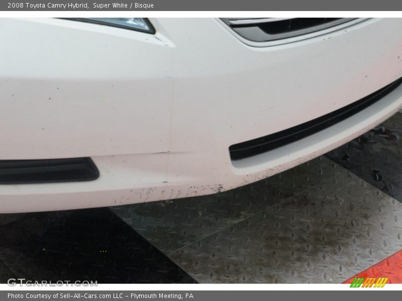 Super White / Bisque 2008 Toyota Camry Hybrid