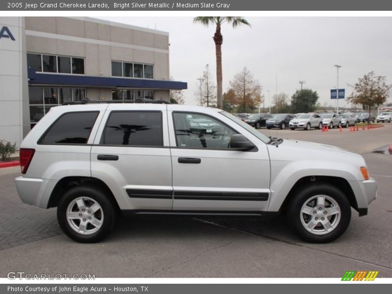 Bright Silver Metallic / Medium Slate Gray 2005 Jeep Grand Cherokee Laredo