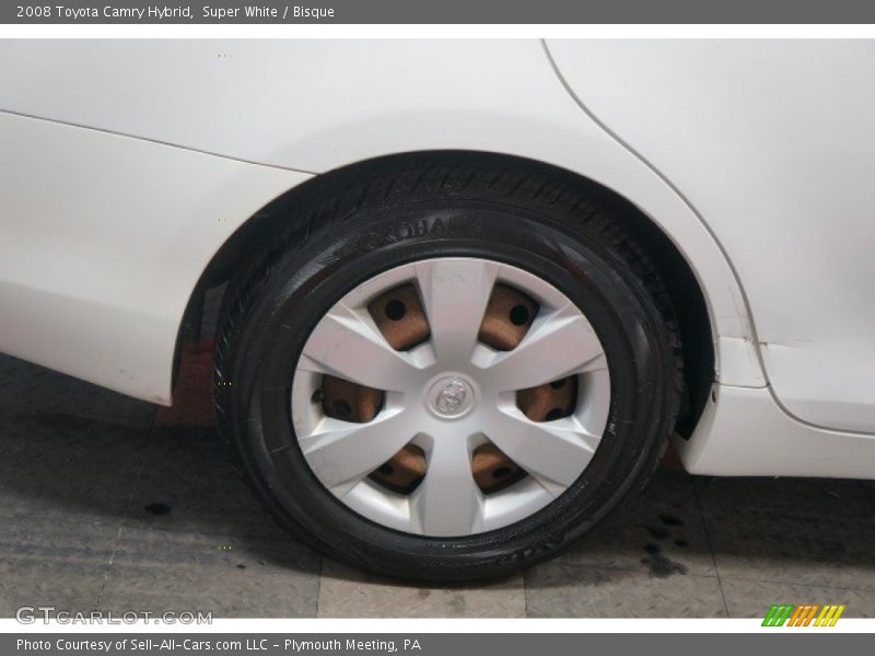 Super White / Bisque 2008 Toyota Camry Hybrid