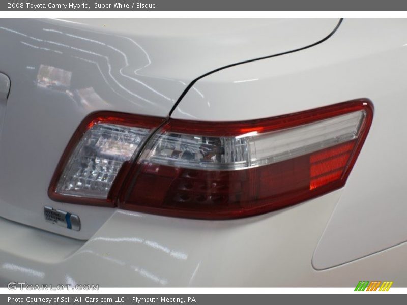 Super White / Bisque 2008 Toyota Camry Hybrid