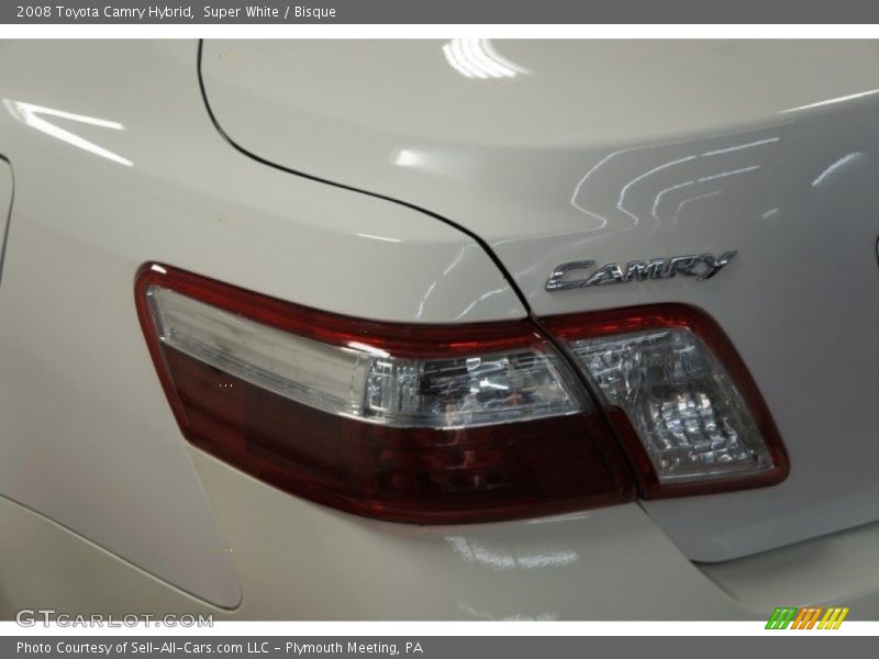 Super White / Bisque 2008 Toyota Camry Hybrid