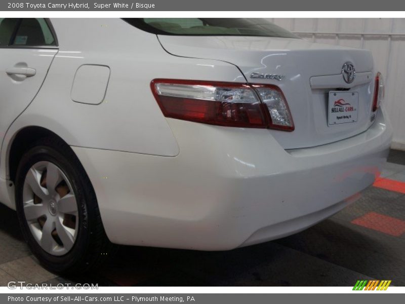 Super White / Bisque 2008 Toyota Camry Hybrid