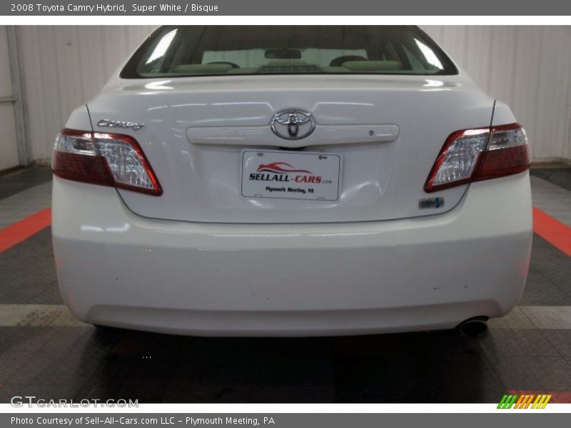 Super White / Bisque 2008 Toyota Camry Hybrid