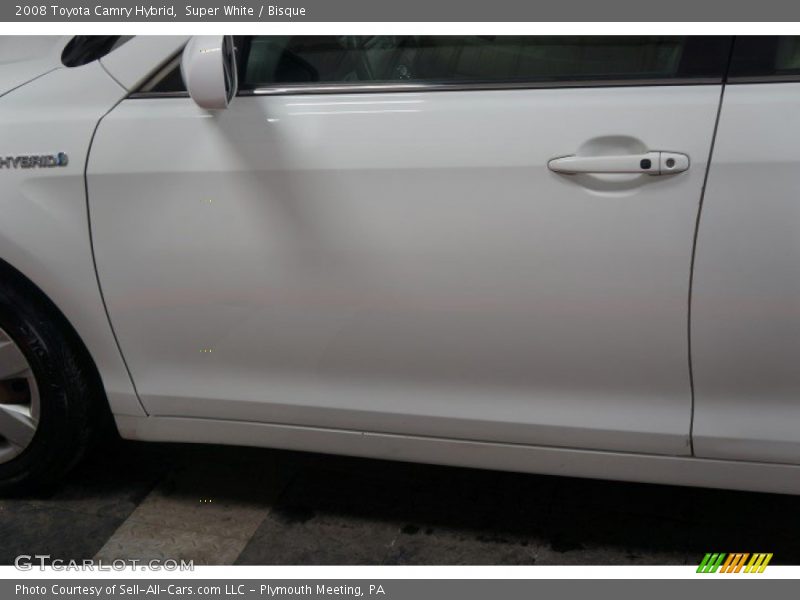 Super White / Bisque 2008 Toyota Camry Hybrid