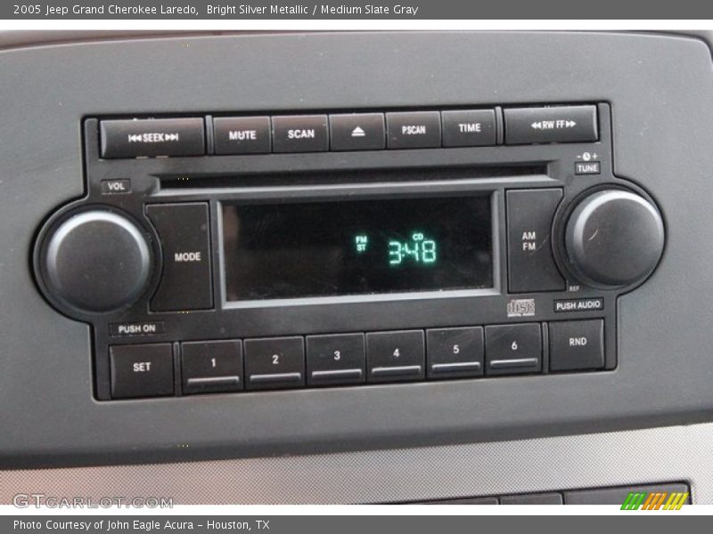 Bright Silver Metallic / Medium Slate Gray 2005 Jeep Grand Cherokee Laredo