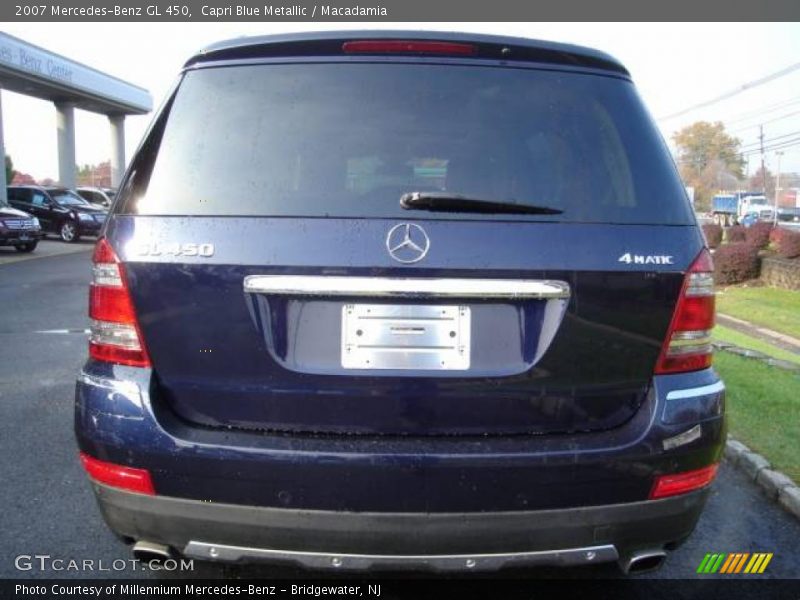 Capri Blue Metallic / Macadamia 2007 Mercedes-Benz GL 450