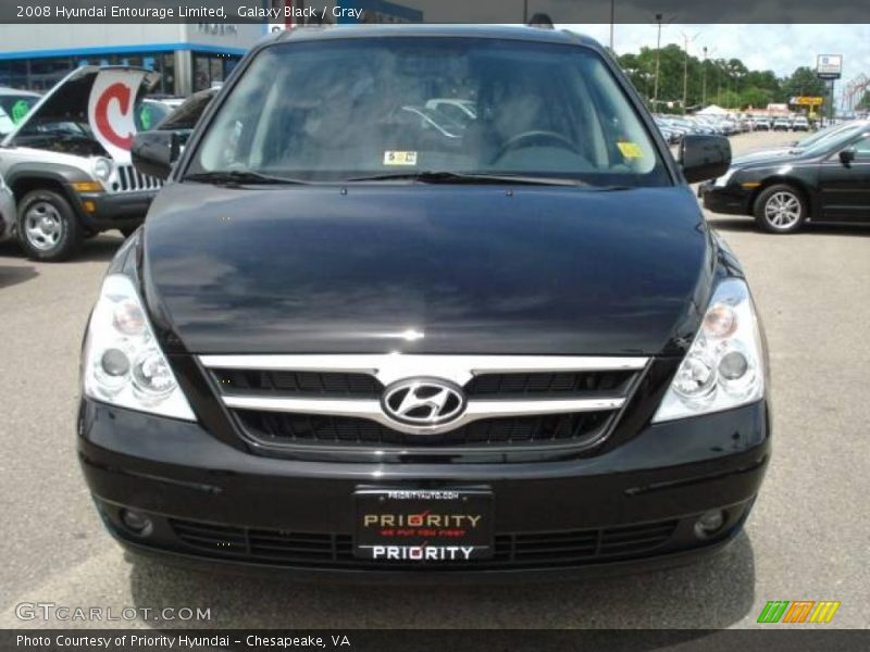 Galaxy Black / Gray 2008 Hyundai Entourage Limited