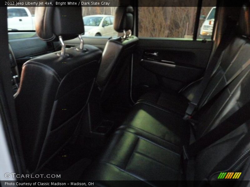 Bright White / Dark Slate Gray 2012 Jeep Liberty Jet 4x4