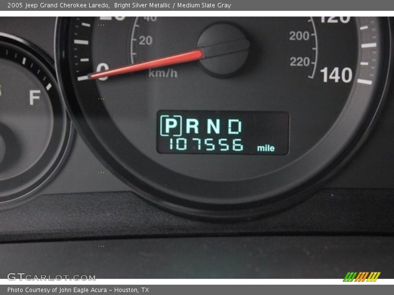 Bright Silver Metallic / Medium Slate Gray 2005 Jeep Grand Cherokee Laredo