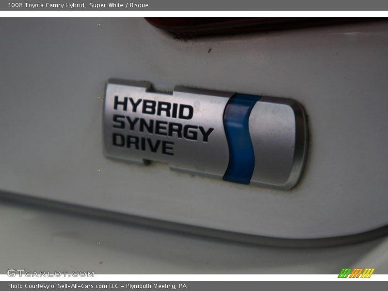 Super White / Bisque 2008 Toyota Camry Hybrid