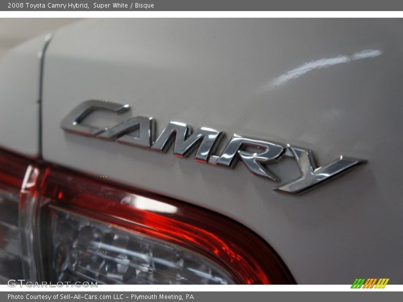 Super White / Bisque 2008 Toyota Camry Hybrid