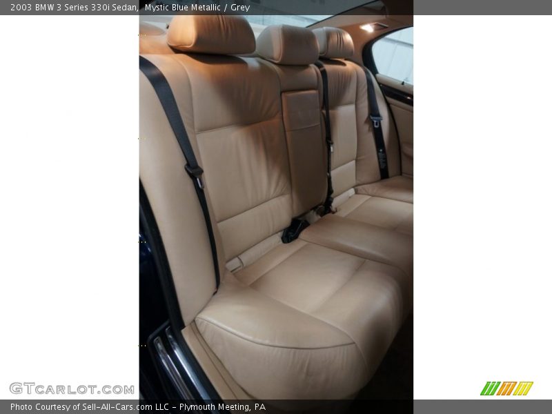 Mystic Blue Metallic / Grey 2003 BMW 3 Series 330i Sedan