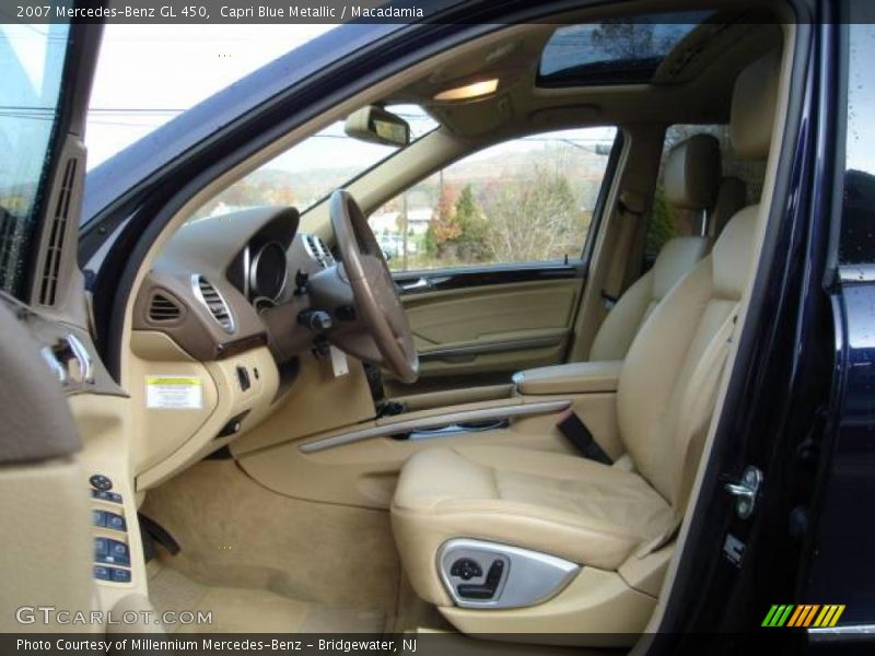 Capri Blue Metallic / Macadamia 2007 Mercedes-Benz GL 450
