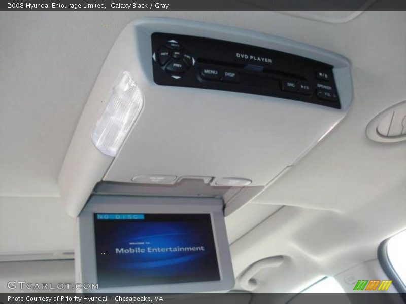Galaxy Black / Gray 2008 Hyundai Entourage Limited