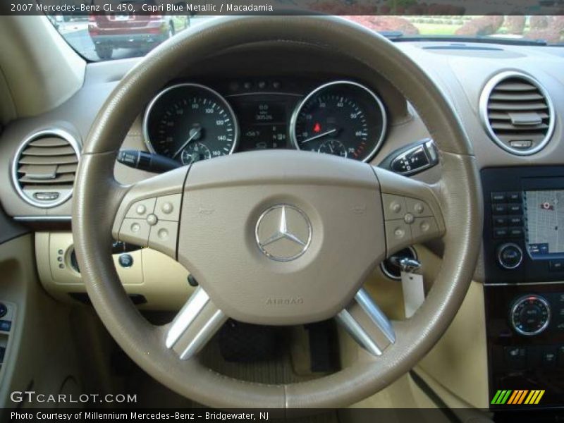 Capri Blue Metallic / Macadamia 2007 Mercedes-Benz GL 450