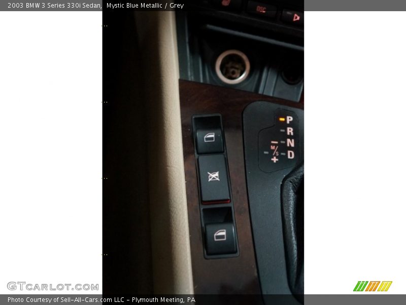 Mystic Blue Metallic / Grey 2003 BMW 3 Series 330i Sedan