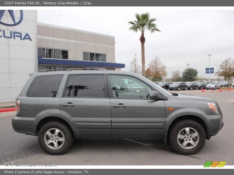 Nimbus Gray Metallic / Gray 2007 Honda Pilot EX