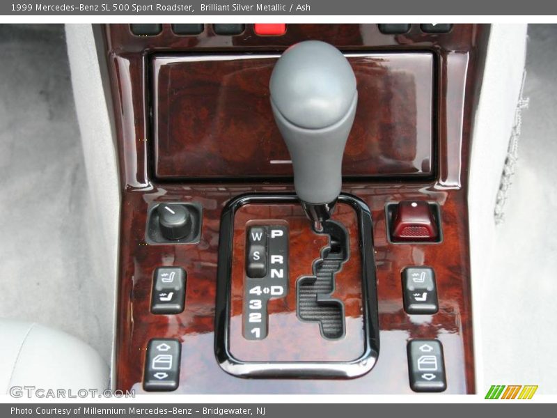 Brilliant Silver Metallic / Ash 1999 Mercedes-Benz SL 500 Sport Roadster