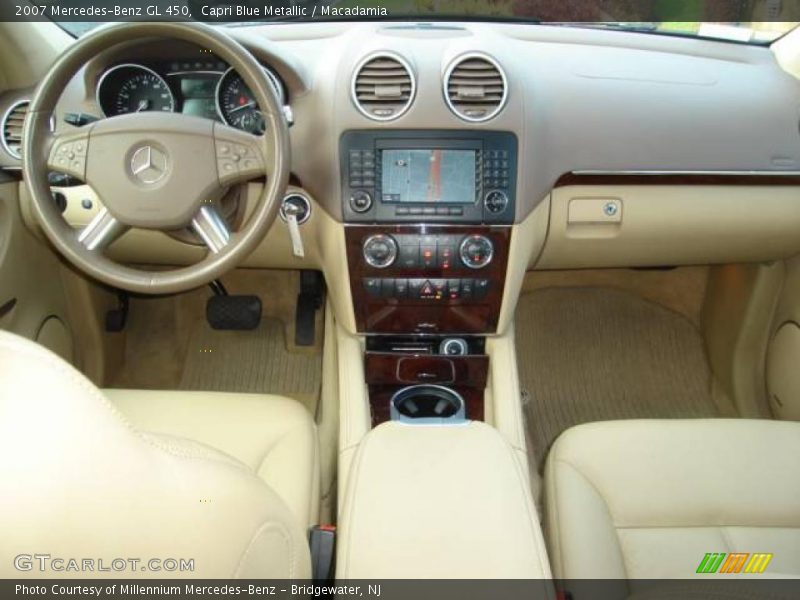 Capri Blue Metallic / Macadamia 2007 Mercedes-Benz GL 450