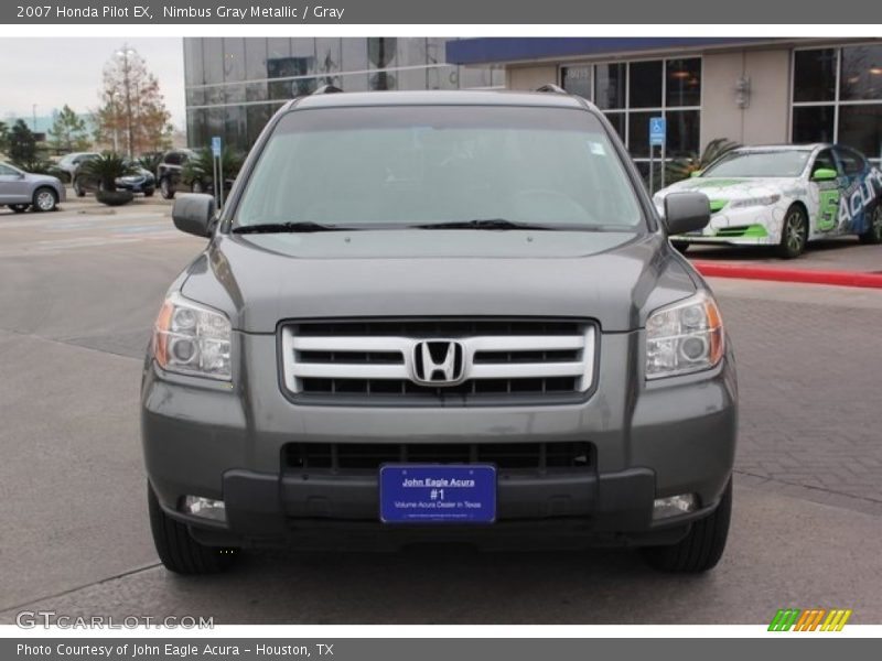 Nimbus Gray Metallic / Gray 2007 Honda Pilot EX