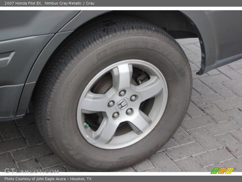 Nimbus Gray Metallic / Gray 2007 Honda Pilot EX