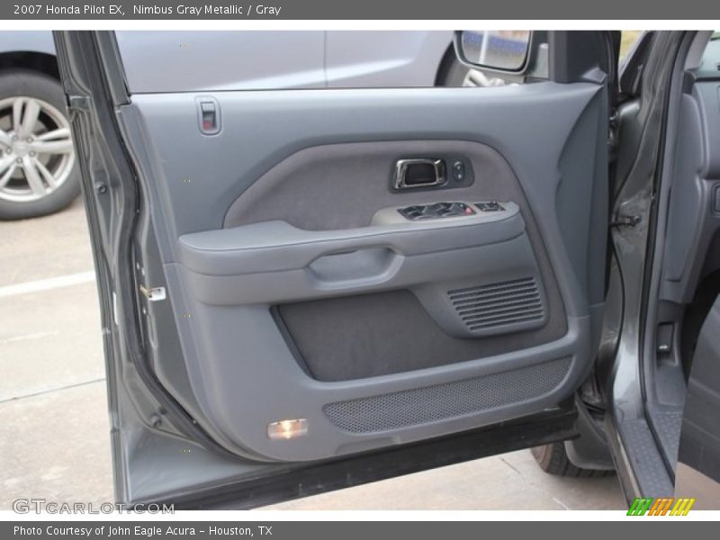 Nimbus Gray Metallic / Gray 2007 Honda Pilot EX