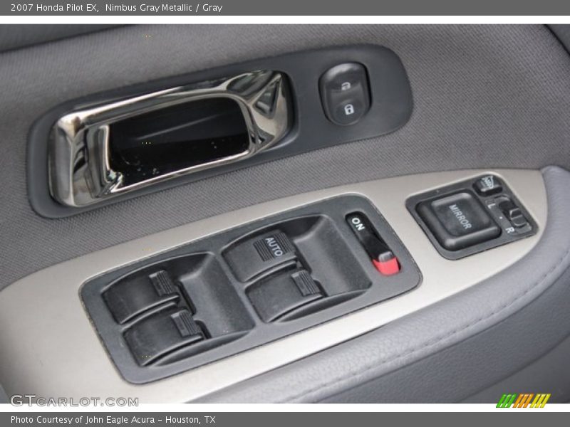 Nimbus Gray Metallic / Gray 2007 Honda Pilot EX