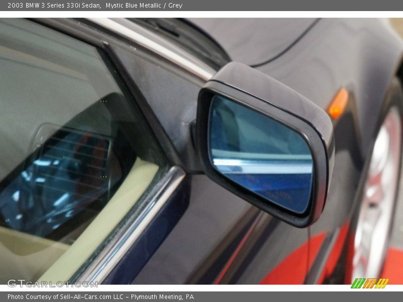 Mystic Blue Metallic / Grey 2003 BMW 3 Series 330i Sedan