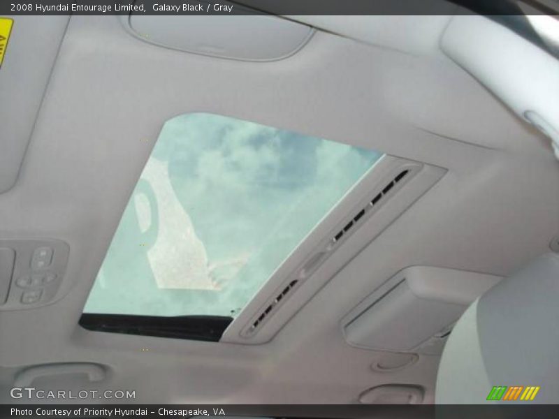 Galaxy Black / Gray 2008 Hyundai Entourage Limited
