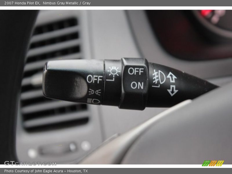 Nimbus Gray Metallic / Gray 2007 Honda Pilot EX