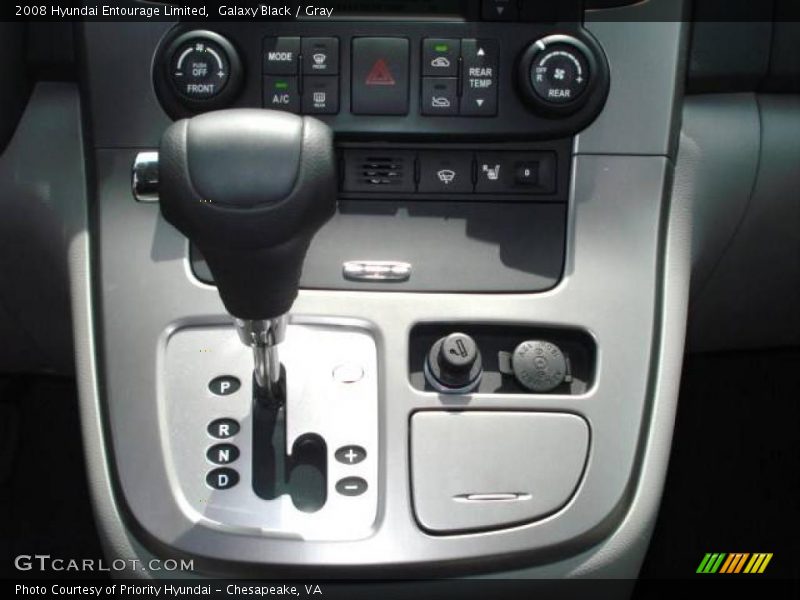 Galaxy Black / Gray 2008 Hyundai Entourage Limited