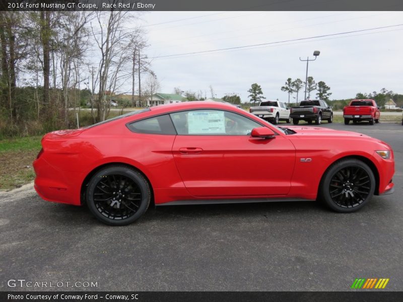 Race Red / Ebony 2016 Ford Mustang GT Coupe