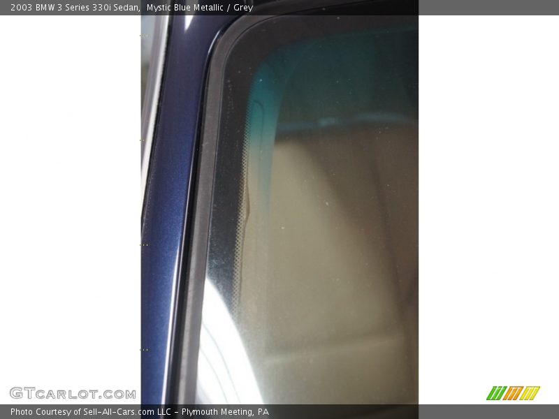 Mystic Blue Metallic / Grey 2003 BMW 3 Series 330i Sedan