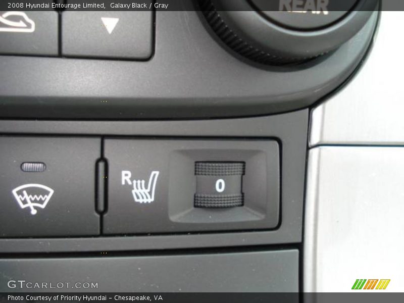 Galaxy Black / Gray 2008 Hyundai Entourage Limited
