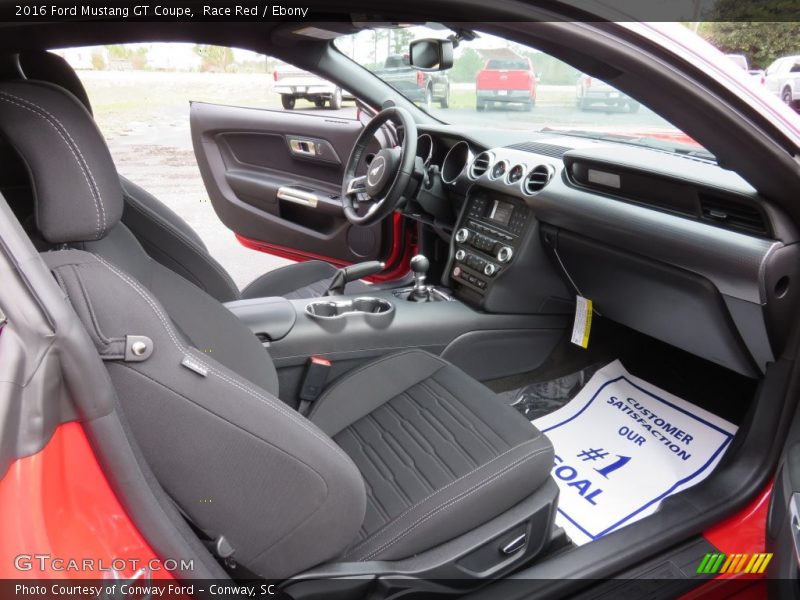 Race Red / Ebony 2016 Ford Mustang GT Coupe