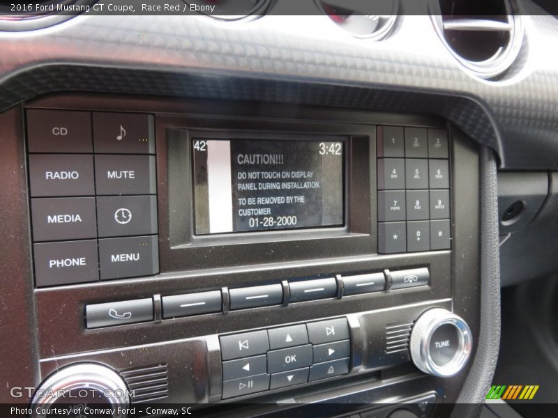 Race Red / Ebony 2016 Ford Mustang GT Coupe