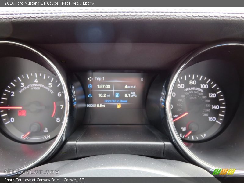 Race Red / Ebony 2016 Ford Mustang GT Coupe