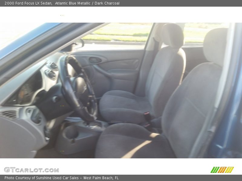 Atlantic Blue Metallic / Dark Charcoal 2000 Ford Focus LX Sedan