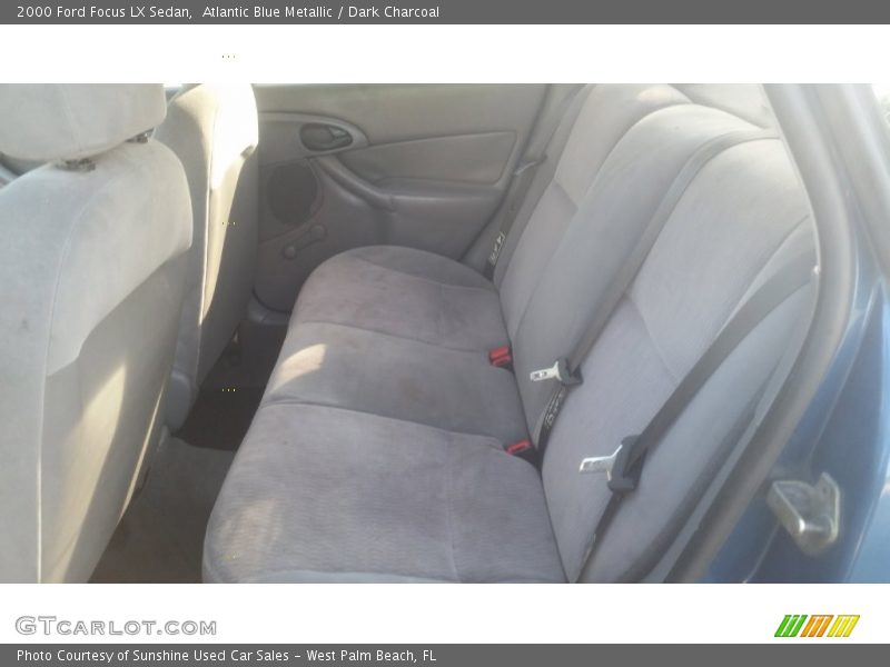 Atlantic Blue Metallic / Dark Charcoal 2000 Ford Focus LX Sedan